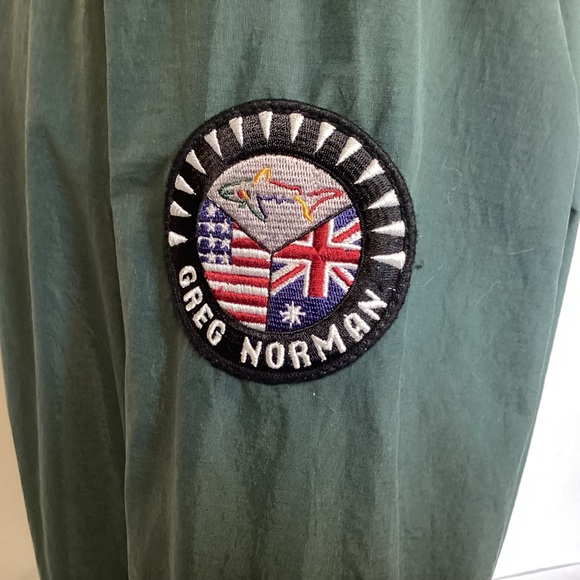 Vintage Greg Norman Golf Pullover windbreaker jacket mens size small - Picture 6 of 12